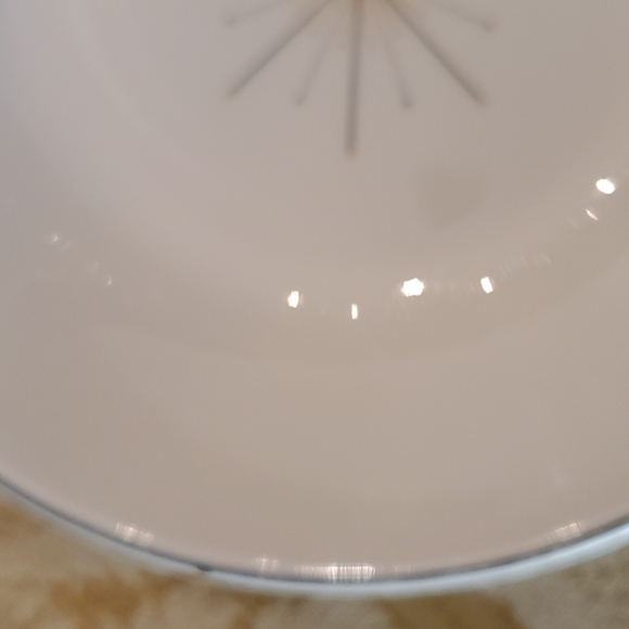 VINTAGE HOMER LAUGHLIN ATOMIC MODERN STAR SAUCE DISH - Picture 3 of 6